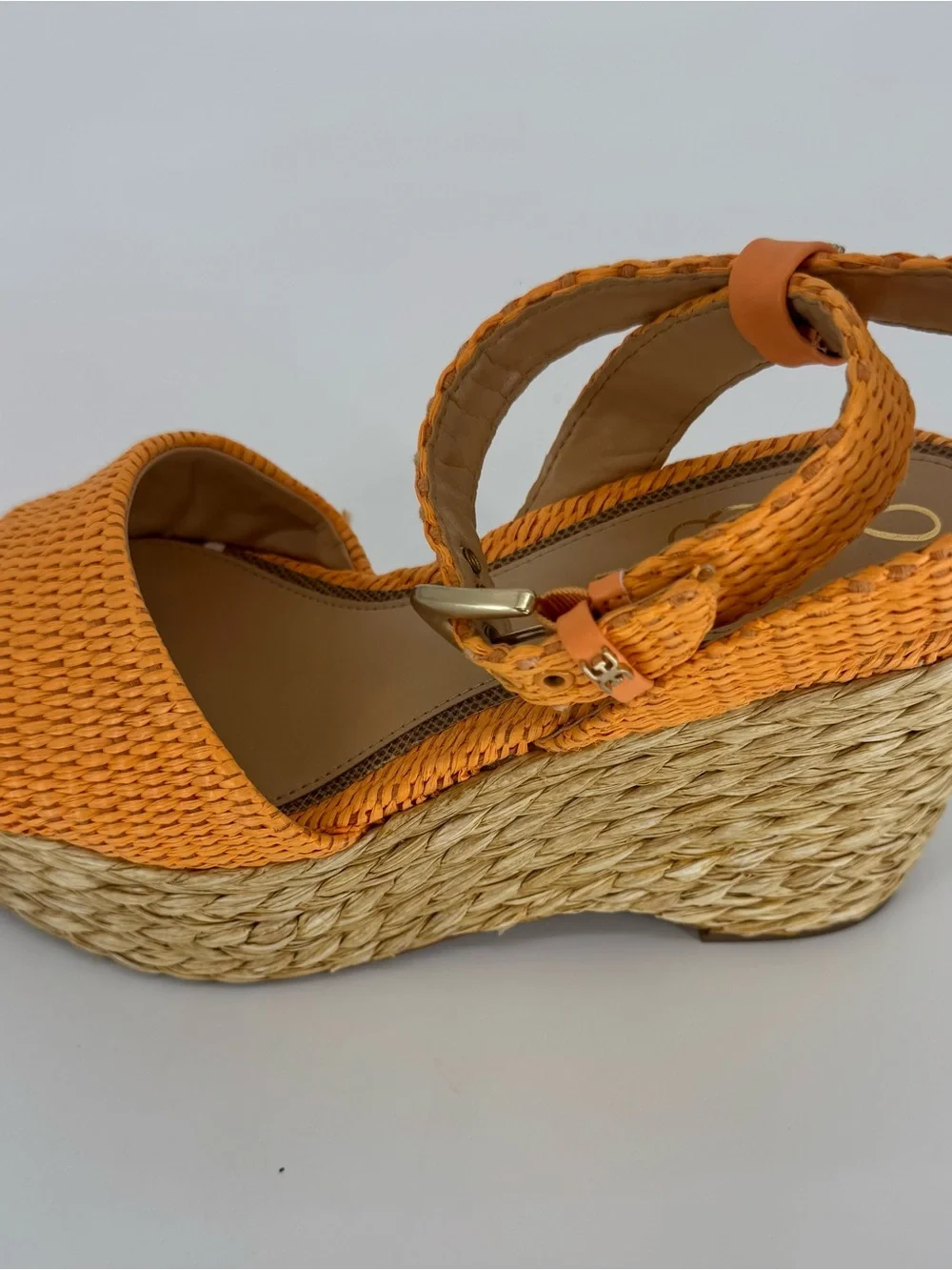 Sam Edelman woven orange